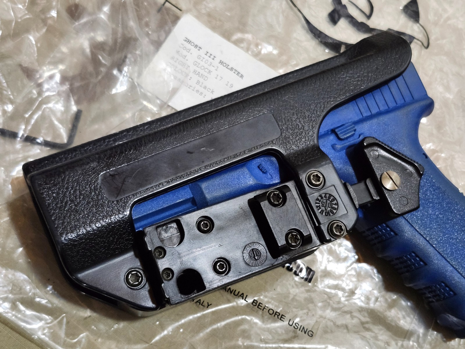 Amadini Ghost III Modular Holster Set for Glock 17/22 5 pieces READ DESCRIPTION!