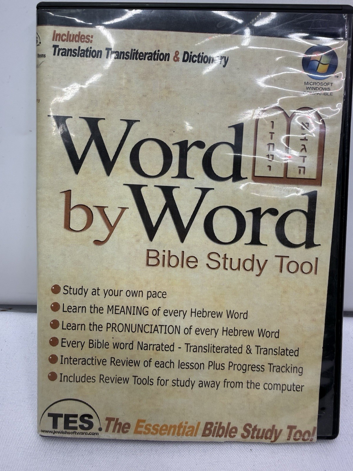 Word by Word Bible Study Tool DVD Learn Hebrew Genesis