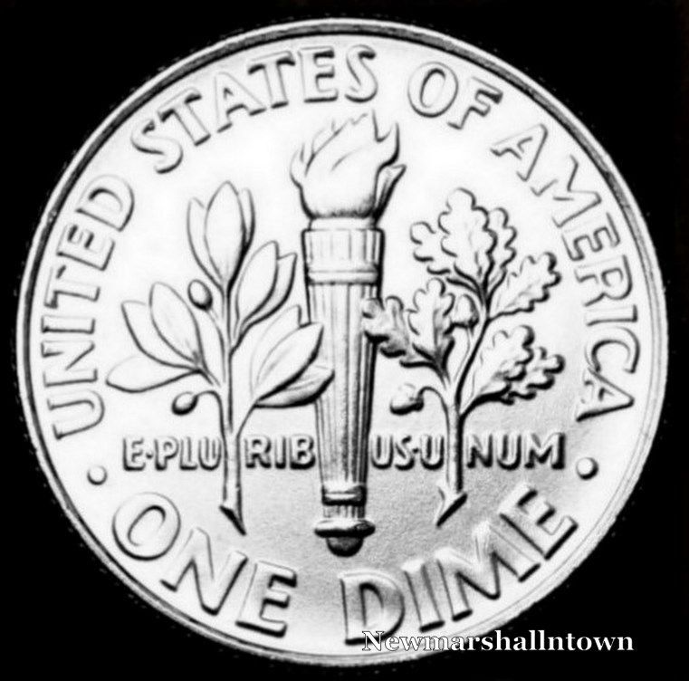 1969 P Roosevelt Uncirculated Dime ~ Raw Coin from Bank Roll