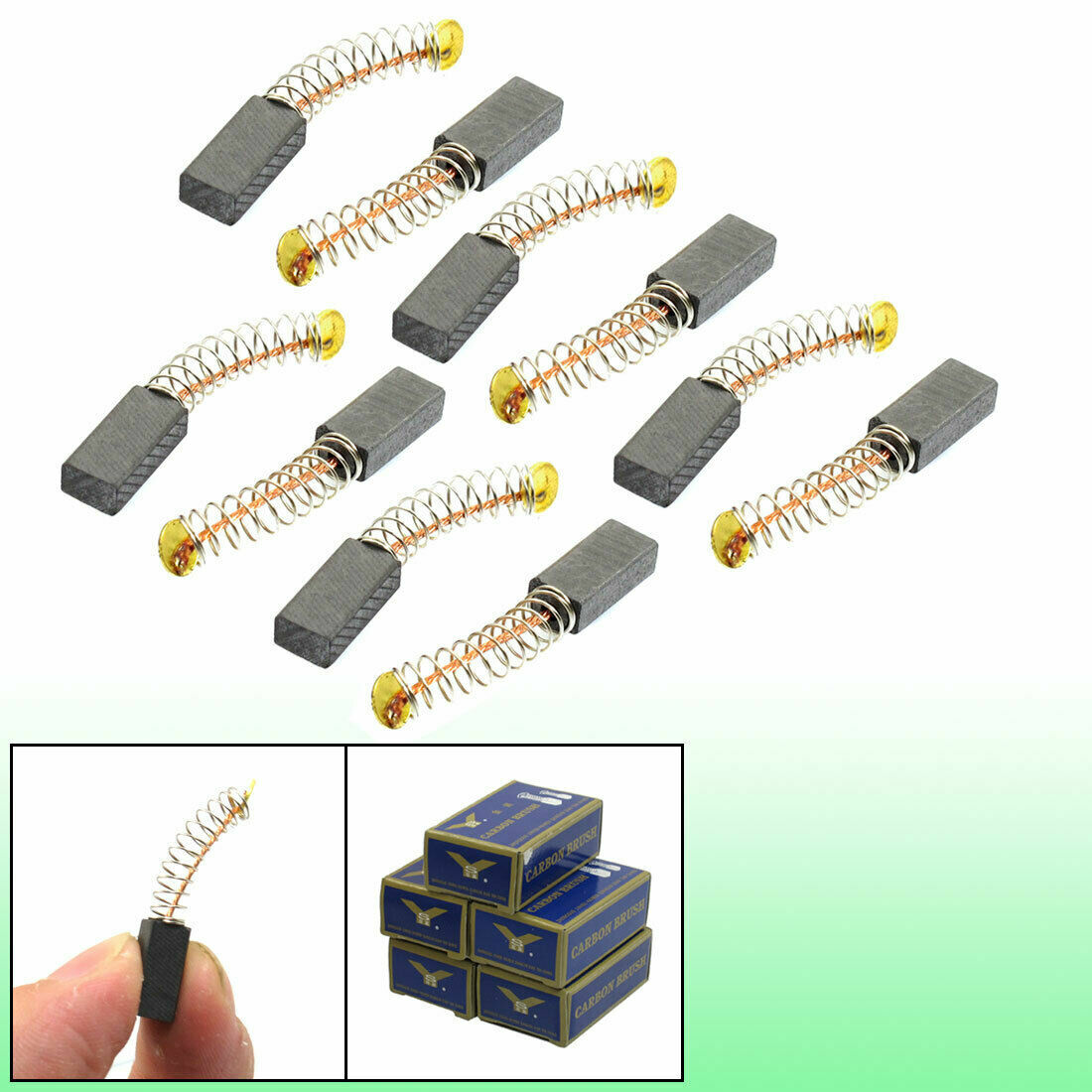 Power Drill Replacement Part 12.5 x 6 x 4mm Carbon Brushes 10 Pcs ✦KD