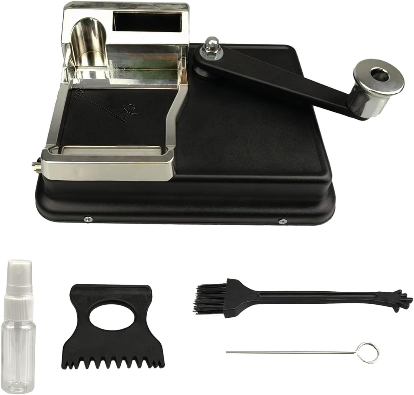 Cigarette Rolling Machine w/ Accessories - Manual - Fits Most Cigarette Tubes