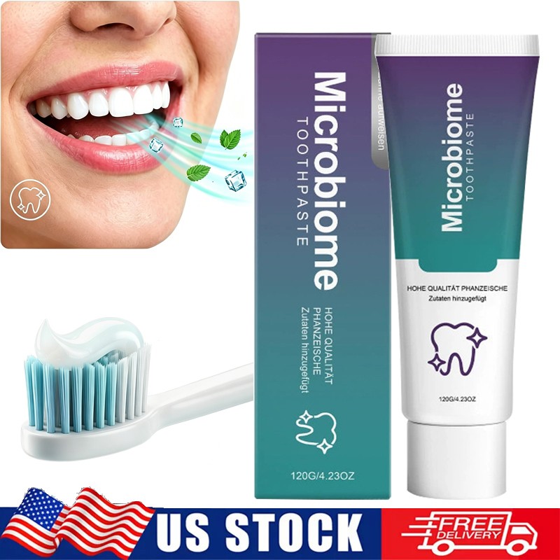 Microbiome Mint Flavor Gum Toothpaste Cleaning Toothpaste Sensitive Teeth