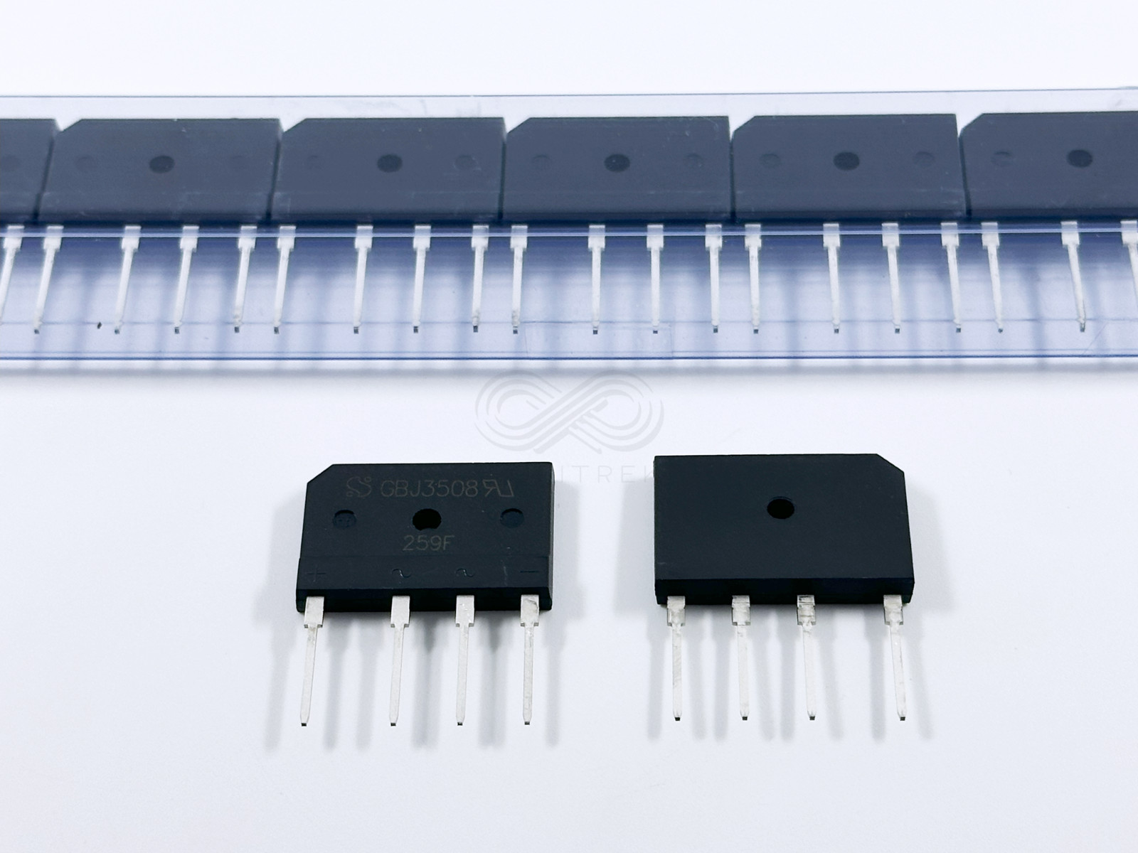 5PCS GBJ3508 SeCoS Bridge Rectifier 35A 800V GBJ High Surge Single-Phase 4-Pin