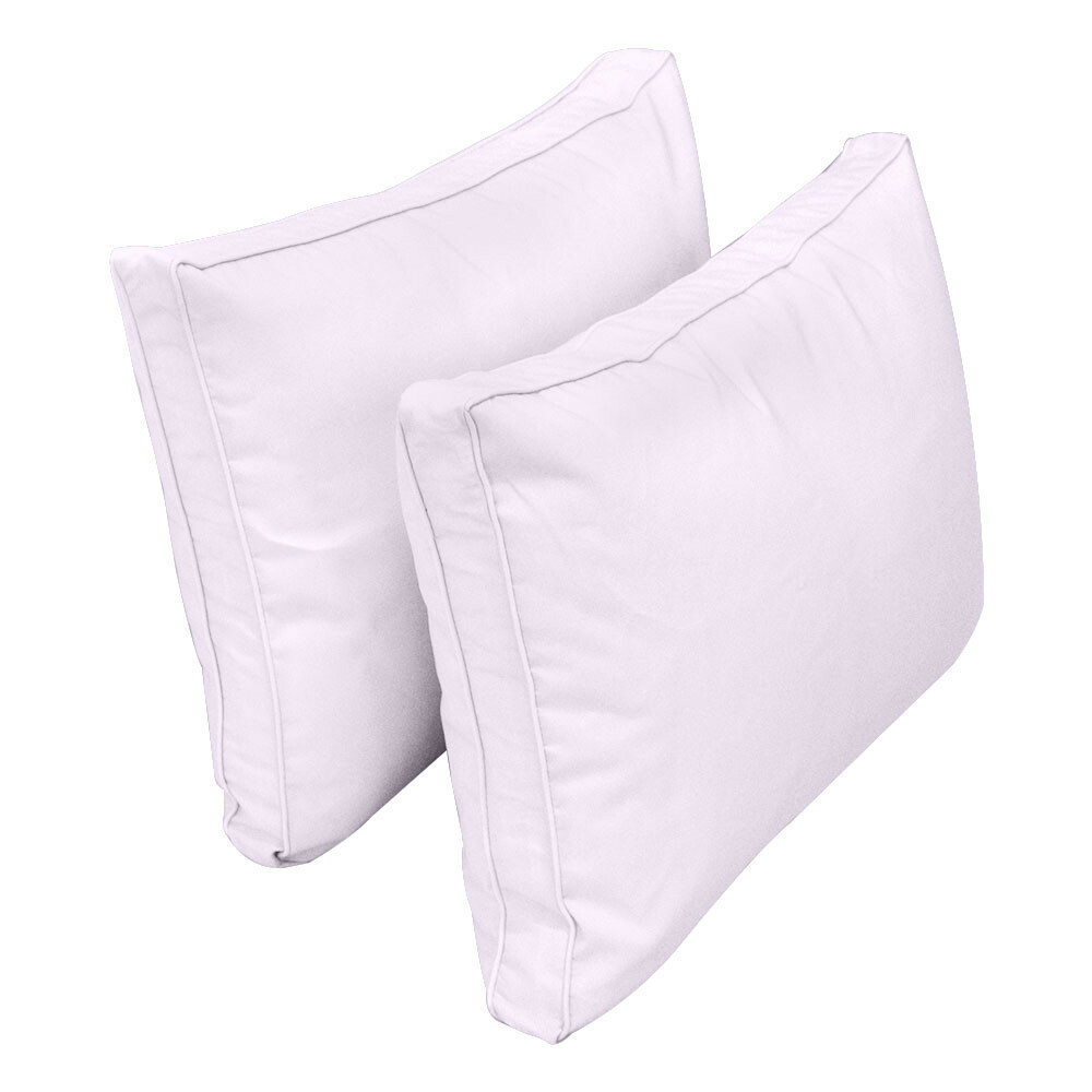 |COVER ONLY| Style 1 Crib Piped Trim Daybed Mattress Bolster Pillow Covers AD107