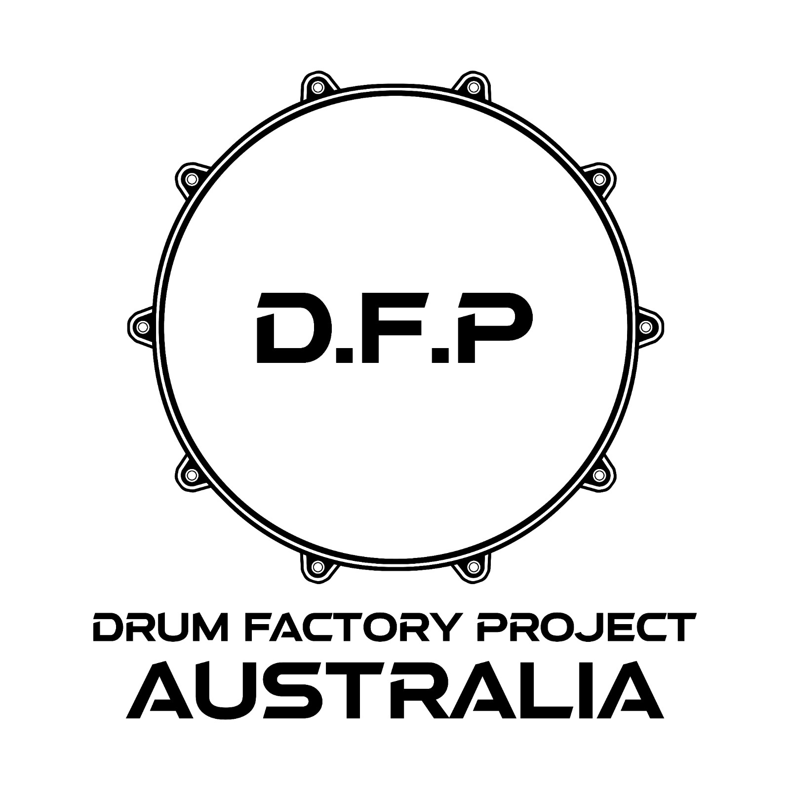 DFP Drum Wrap - Black