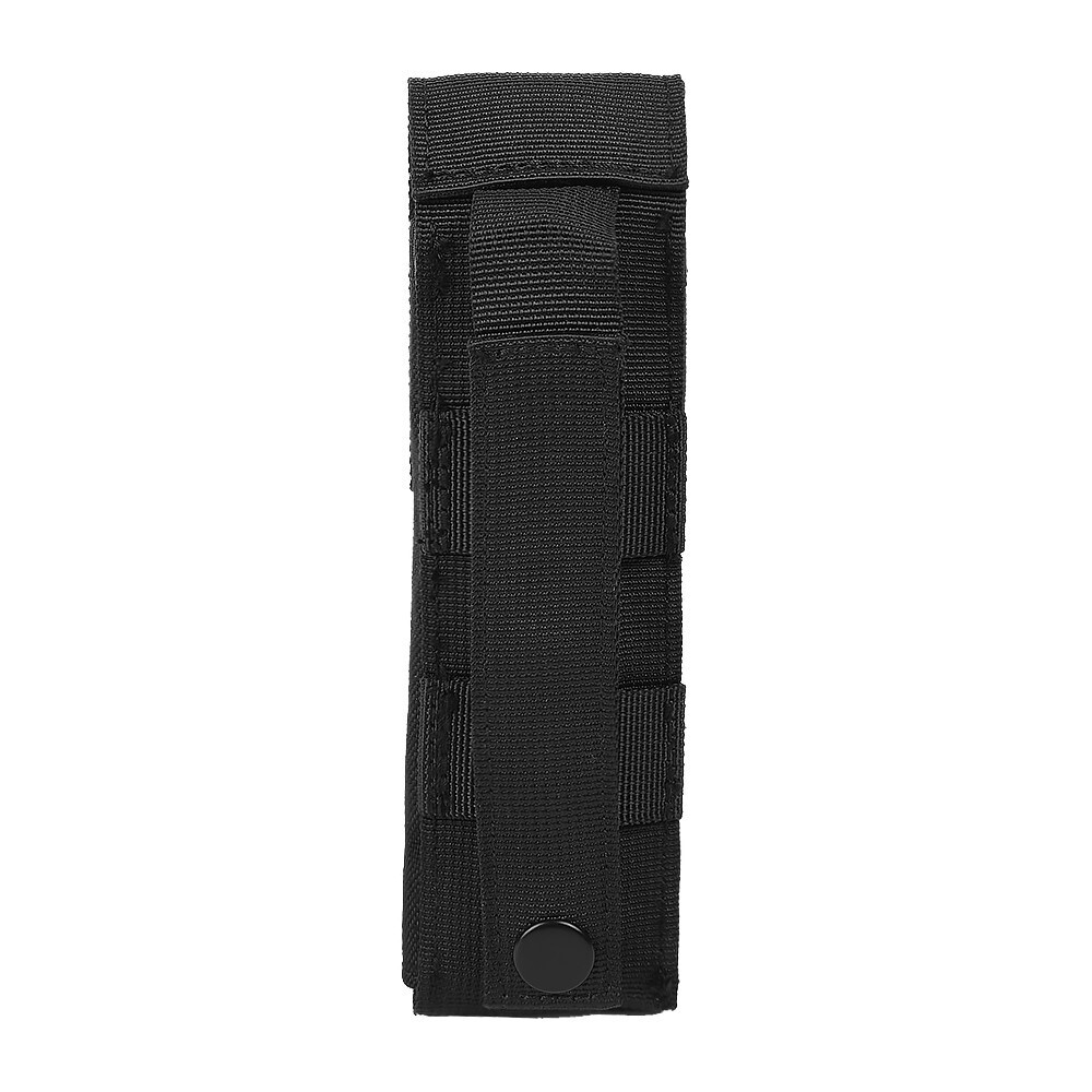 Tactical Molle Flashlight Pouch LED Torch Holster Pack EDC Tool Bag Accessories