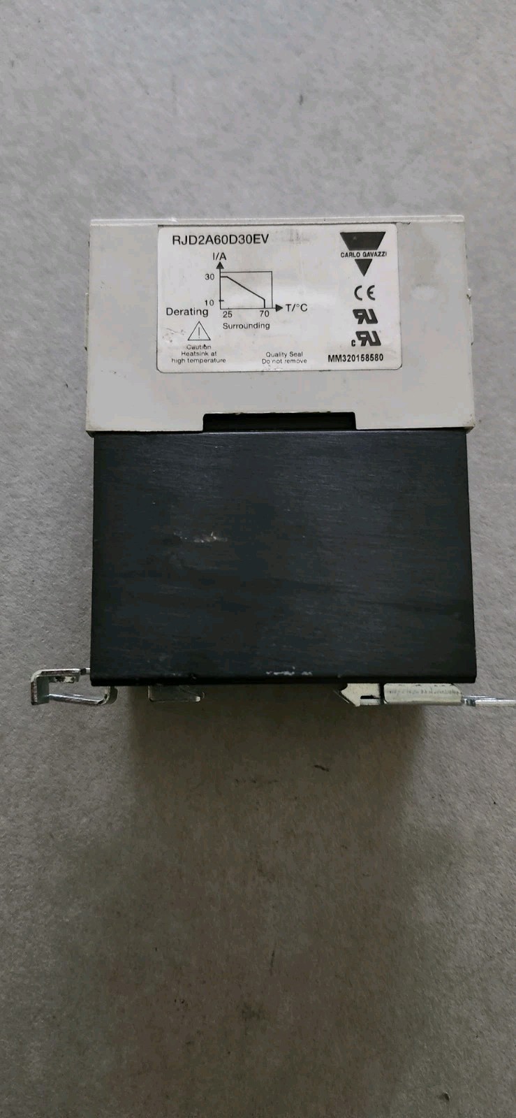 CARLO GAVAZZI RJD2A60D30EV SOLID STATE SEMICONDUCTOR
