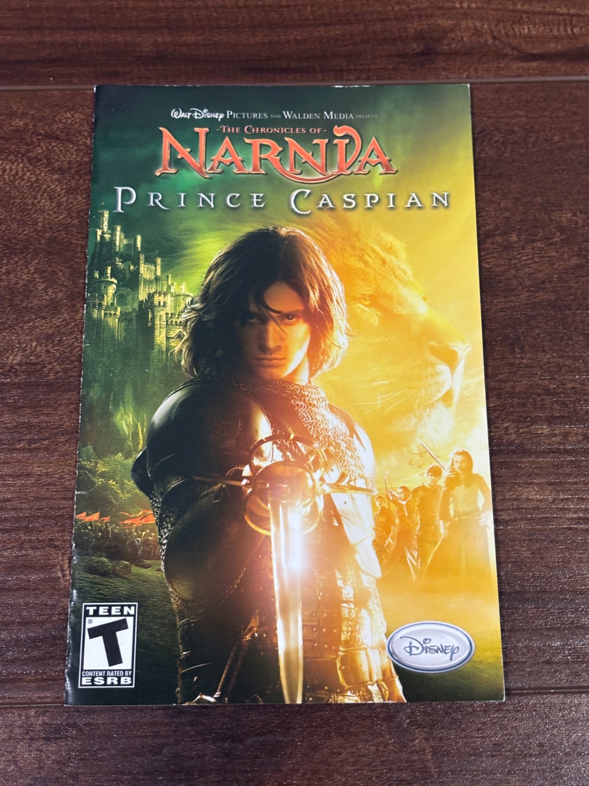 Narnia Prince Caspian Playstation 2 PS2 Instruction Manual Only