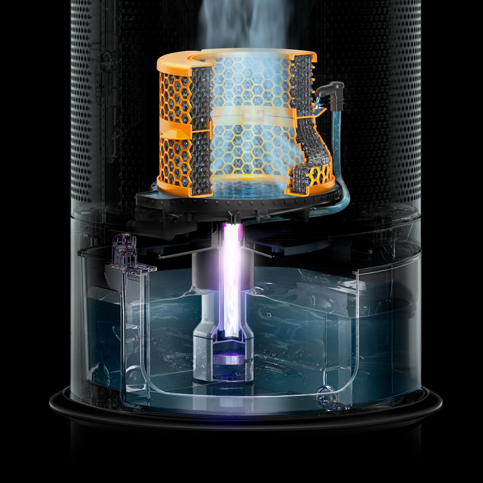 Dyson Purifier Humidify+Cool Formaldehyde™ PH04 | White/Gold | Refurbished