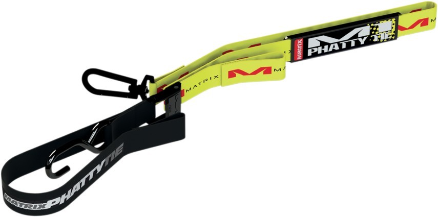 Matrix M1 Phatty Tie Downs Yellow/Red 1.5" x 69" (M1-304)