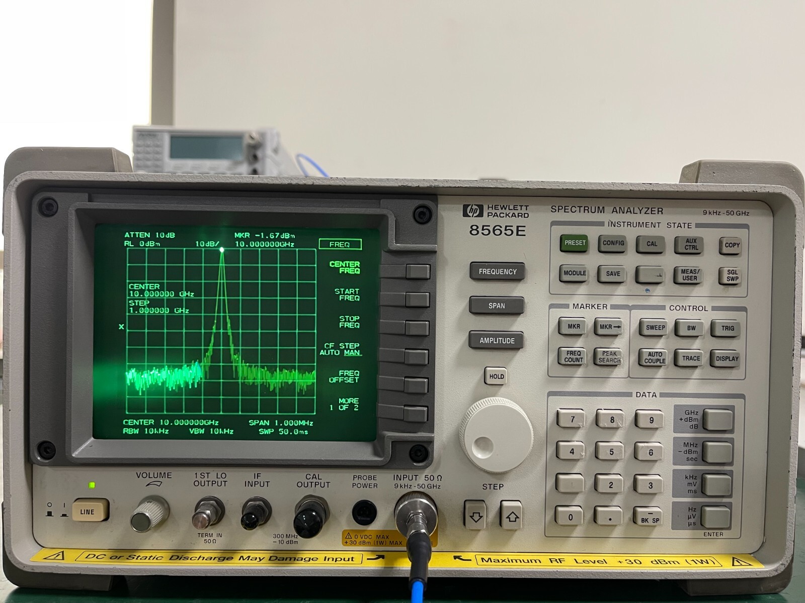 Agilent Keysight 8565E 9KHz - 50GHz Spectrum Analyzer w/ 85620A module_1299