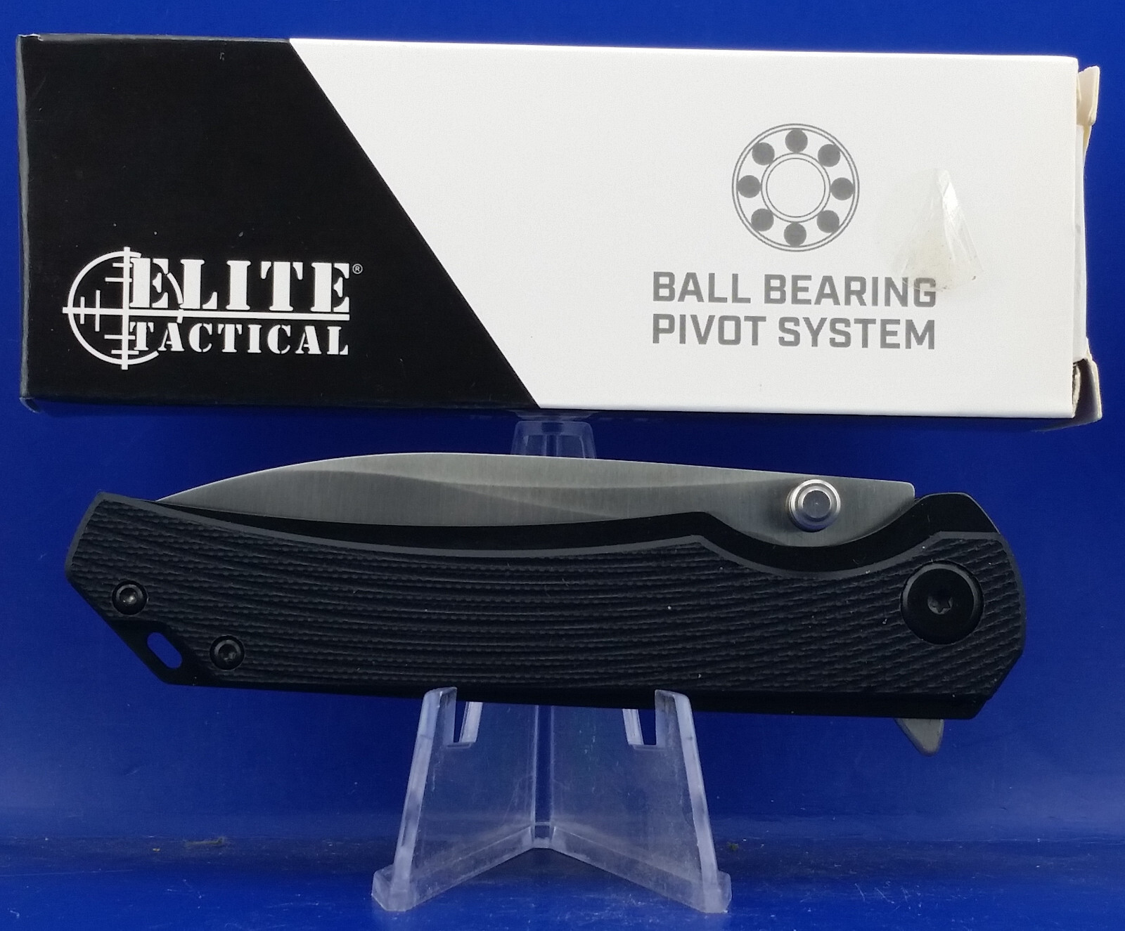 ELITE TACTICAL MANUAL FOLDING KNIFE ET-FDR003BK