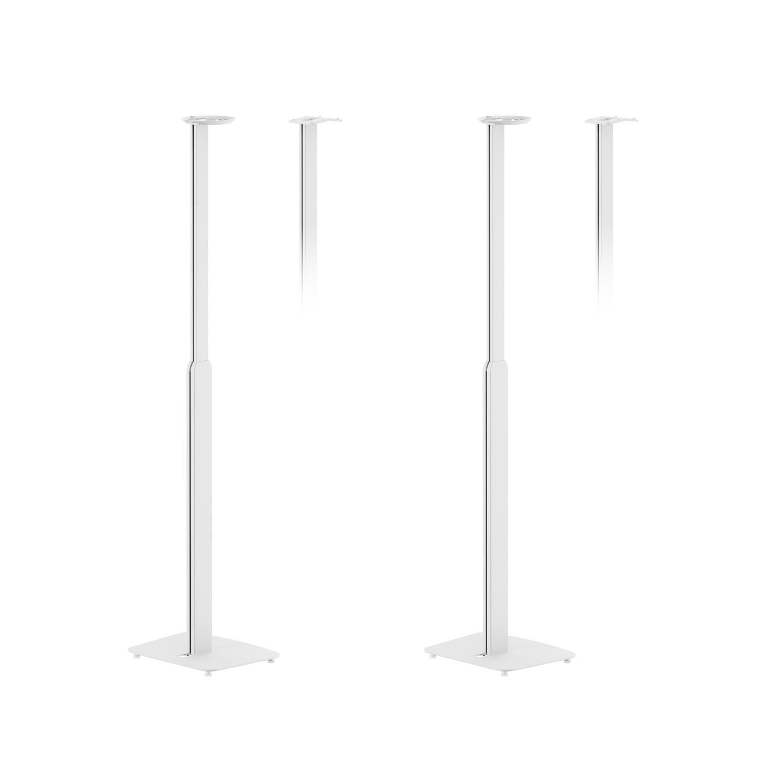 ynVISION Adjustable Height Floor Stands Compatible w/ SONOS Era 100 & 300 2 PACK