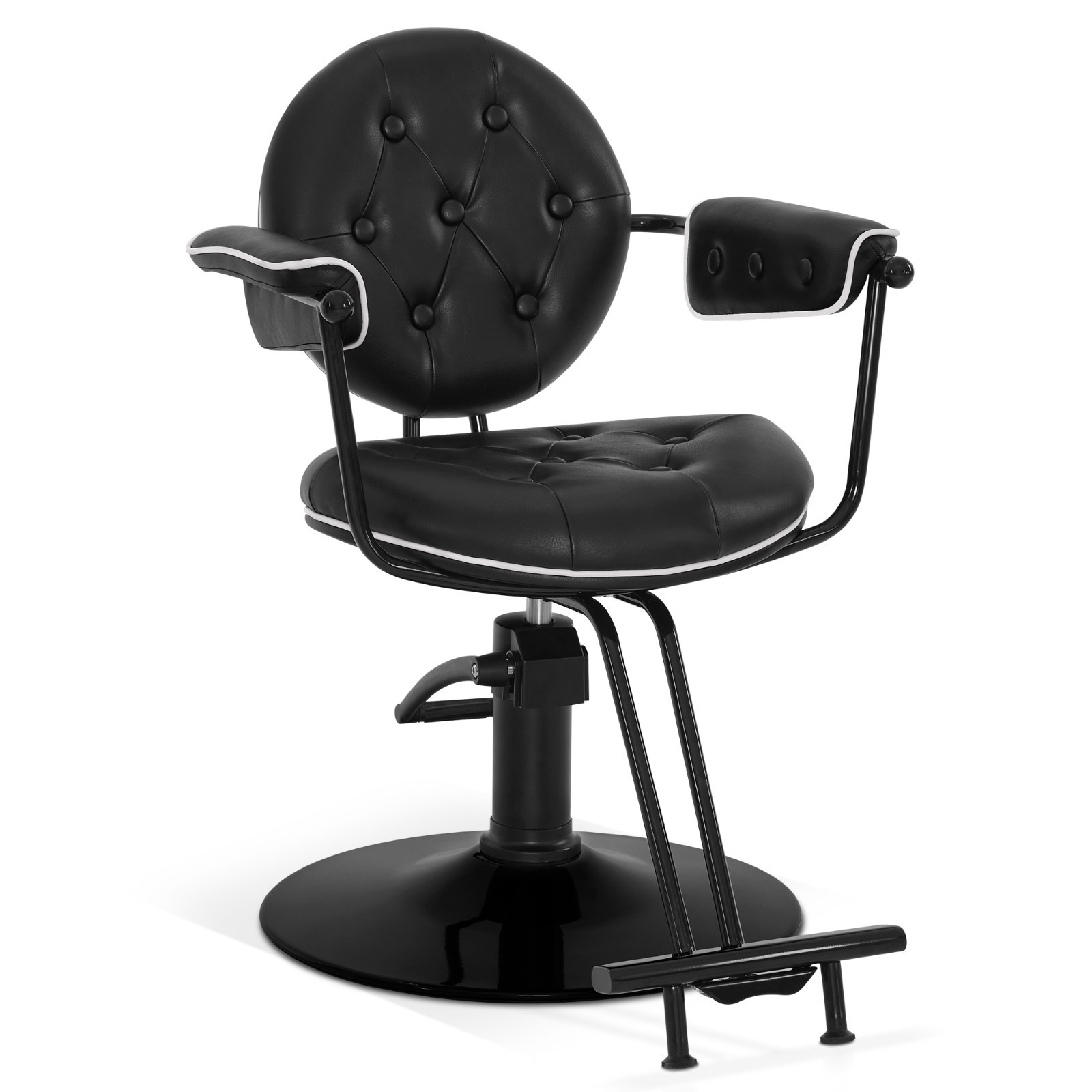 BarberPub Salon Hydraulic Styling Chair, Barber Chair for Home Barbershop 8435