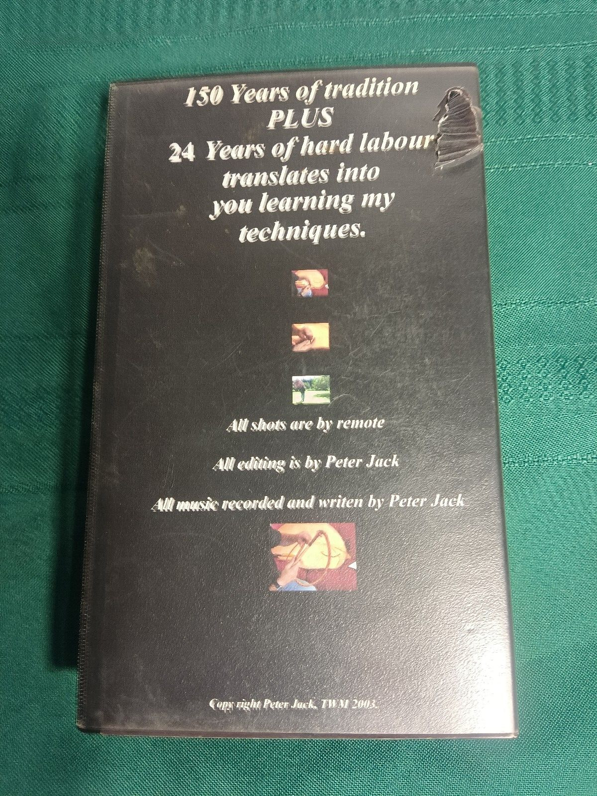 Peter Jack Make Your Own Whip VHS Tape 2003