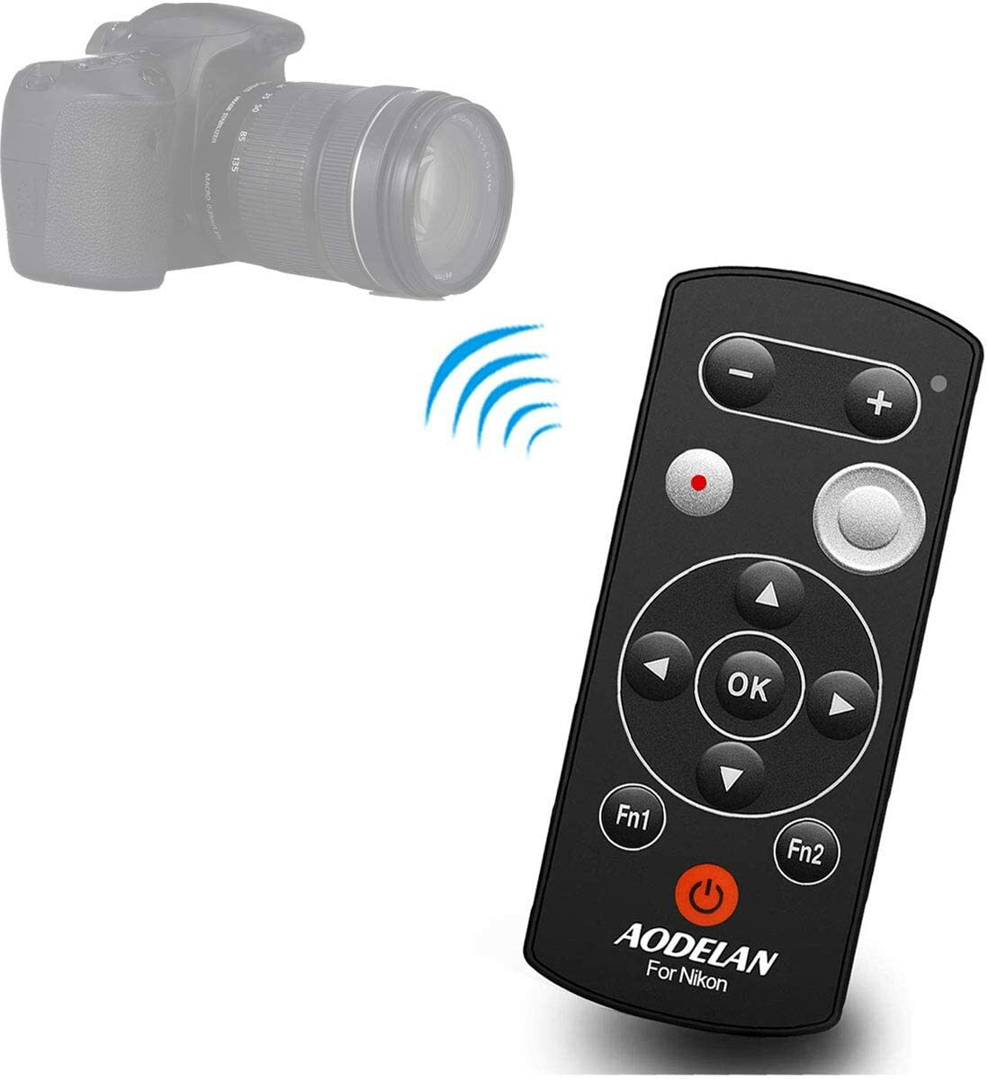 AODELAN ML-L7A Wireless Shutter Release For Nikon Z6II Z7II Zfc Z50 P1000 P950