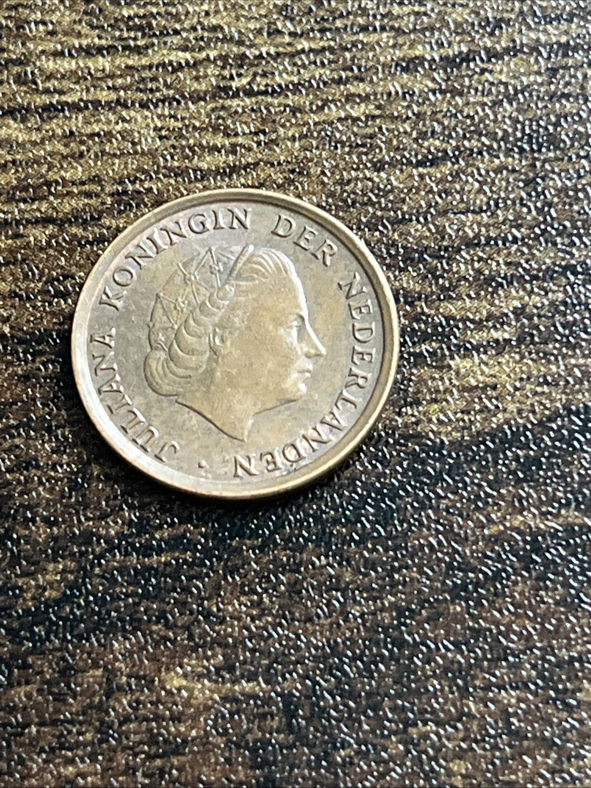 1970 Netherlands 1 One Cent Actual Coin TB3429*