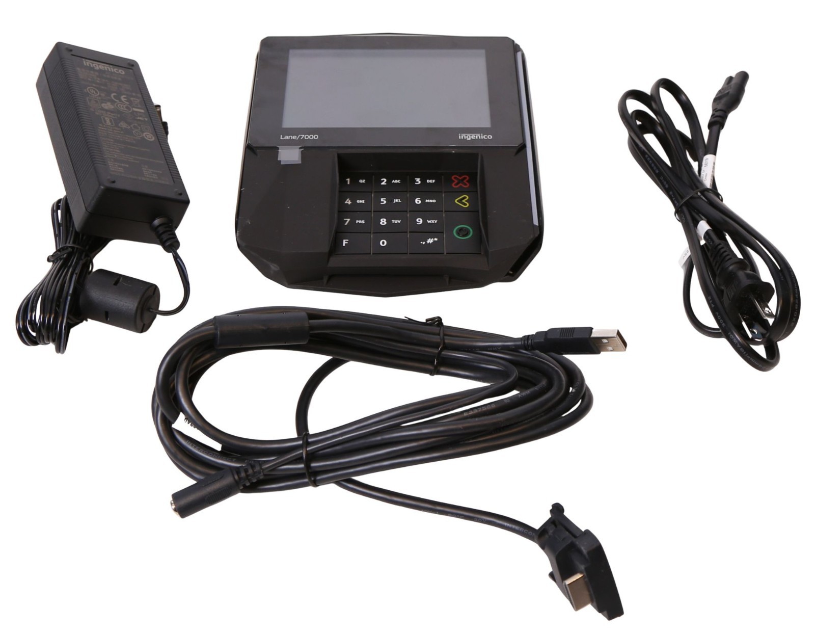 Ingenico lane 7000 Payment Terminal with Cables