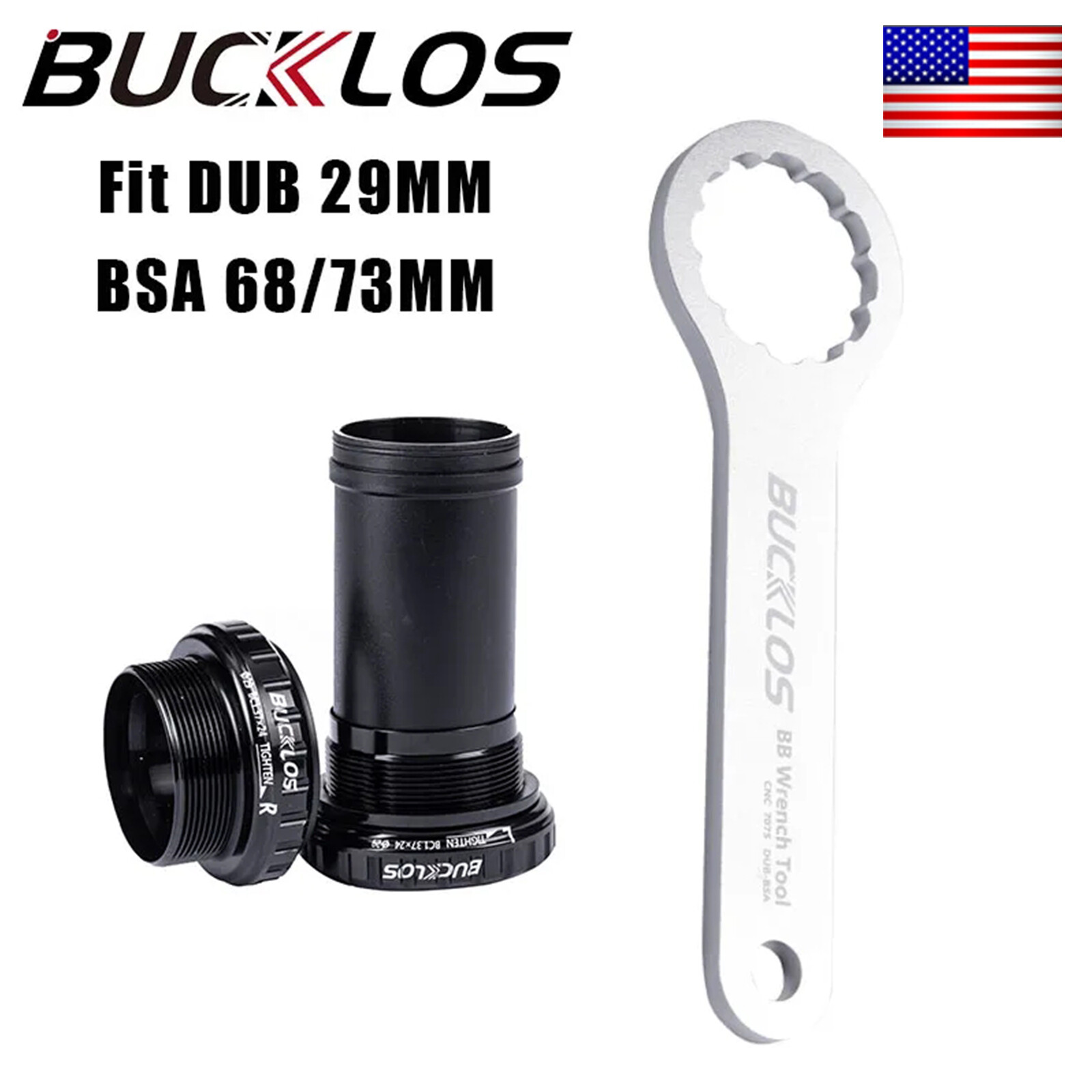 Road Bike BSA 68/73mm Bottom Bracket for SRAM DUB 29mm Spindle Threaded Tool