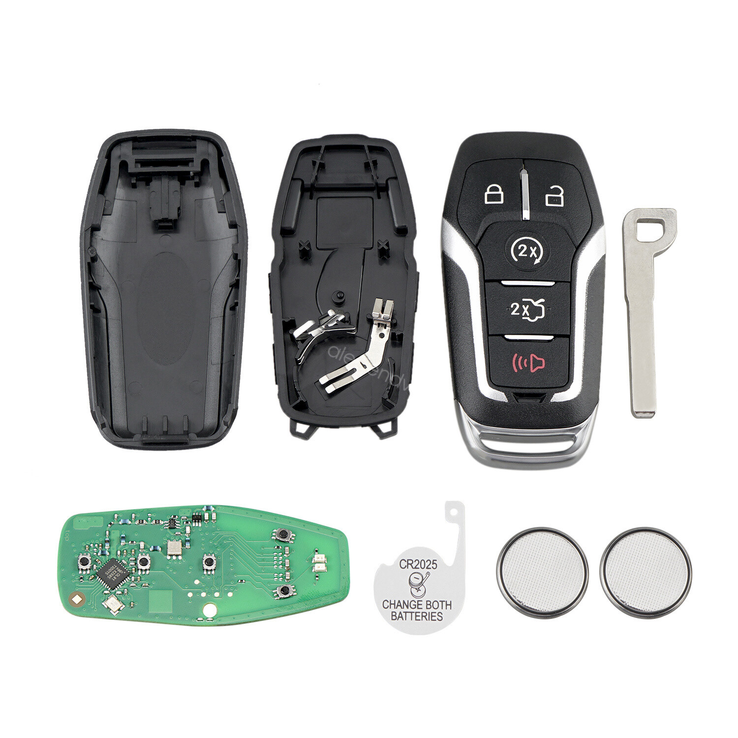 2 For 2015 2016 2017 Ford Edge Explorer Mustang Fusion Remote Control Key Fob