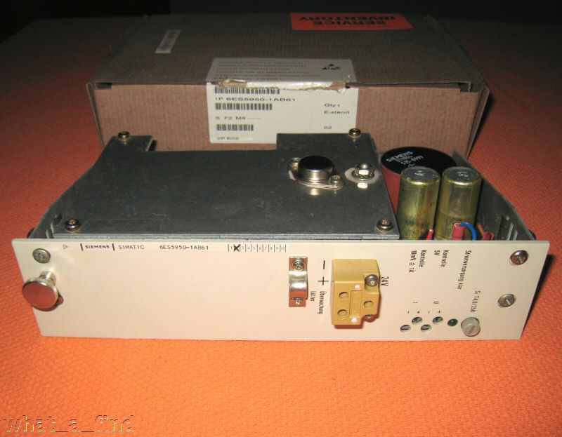 Siemens 6ES5950-1AB61 Power Supply 6ES59501AB61 6ES5