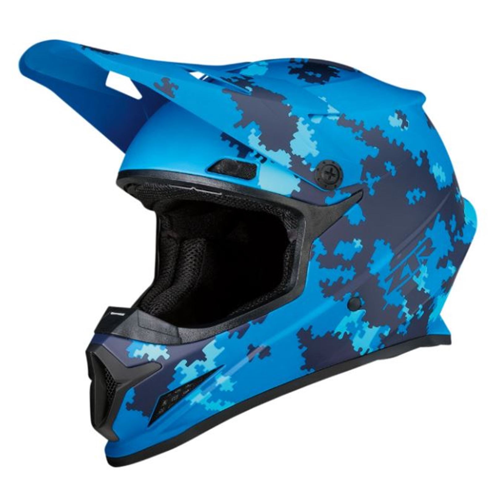 Z1R Rise Helmet - Camo 2 - Blue - 2XL 0110-7293