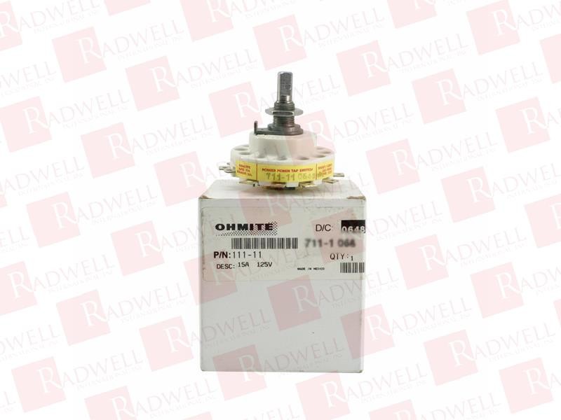 OHMITE 111-11 / 11111 (NEW IN BOX)