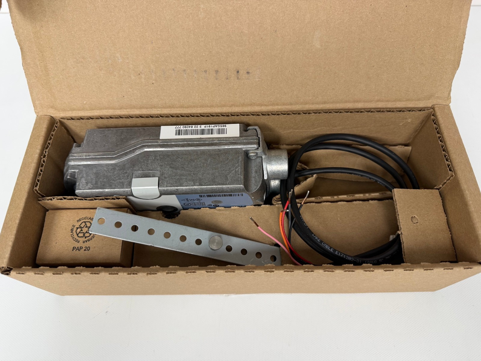 SIEMENS GAP191.1P OPENAIR ACTUATOR NSR 24V 53 LB-IN  NEW OPEN BOX
