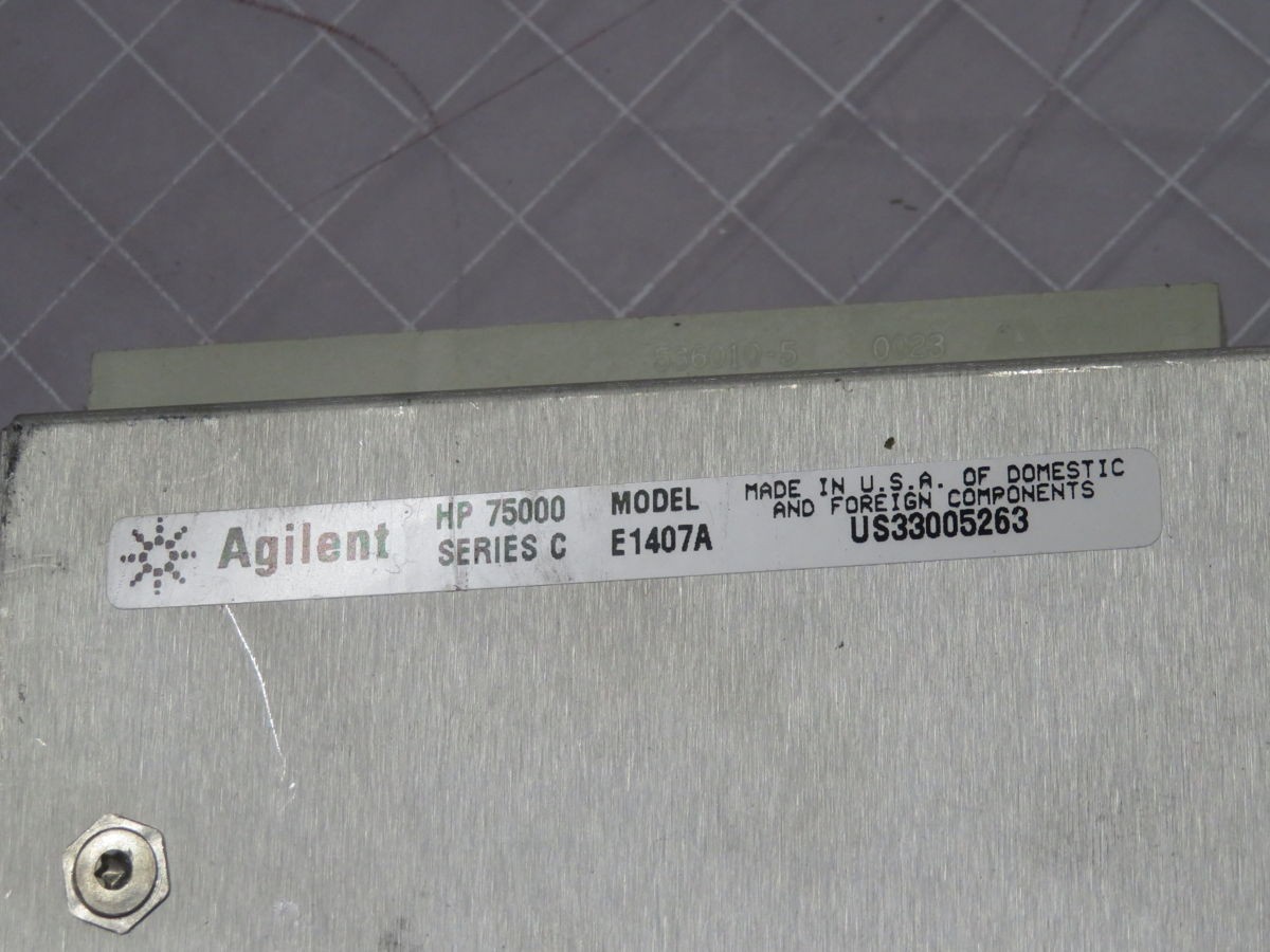 AGILENT E1407A MODULE T265768