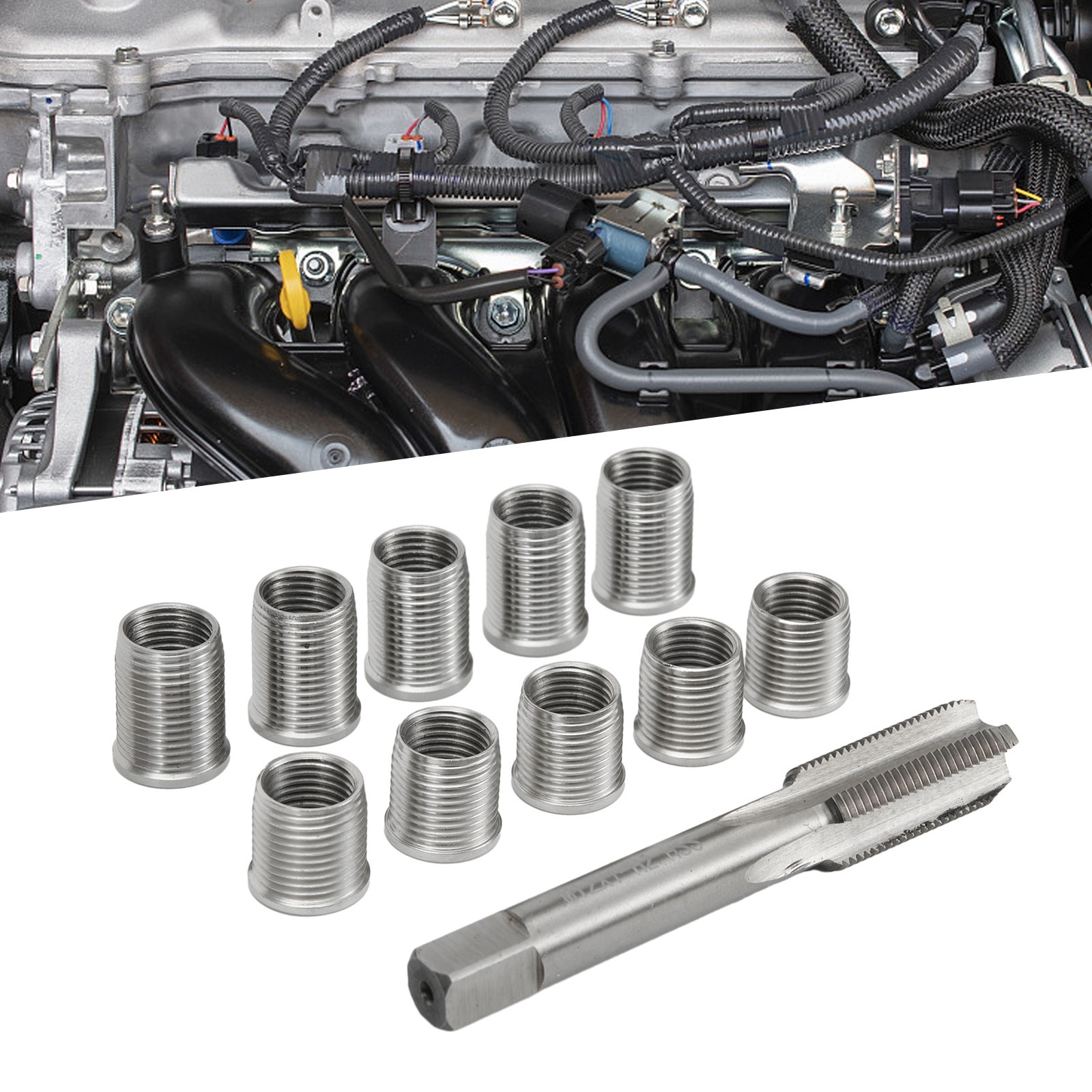Factory Spark-Plug Repair Thread Repair Kit Repair Replacement Thread Tools
