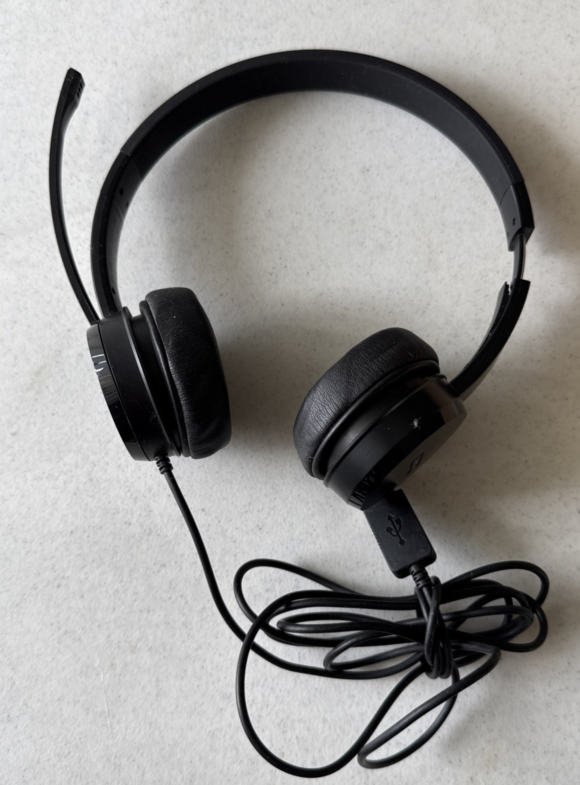 Lenovo 100 Black Stereo USB Headset