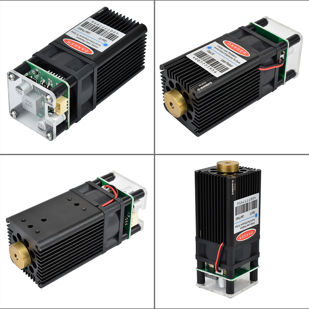 40W FAC Laser Module Head for CNC Laser Engraving Machine Router with Sliding