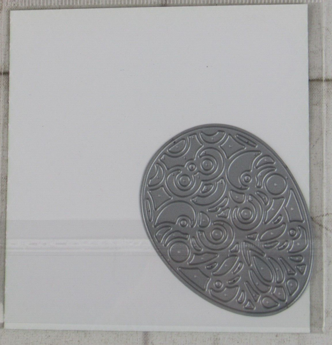Impression Obsession Ornate Easter Egg 2 Die Cut, DIE394-J