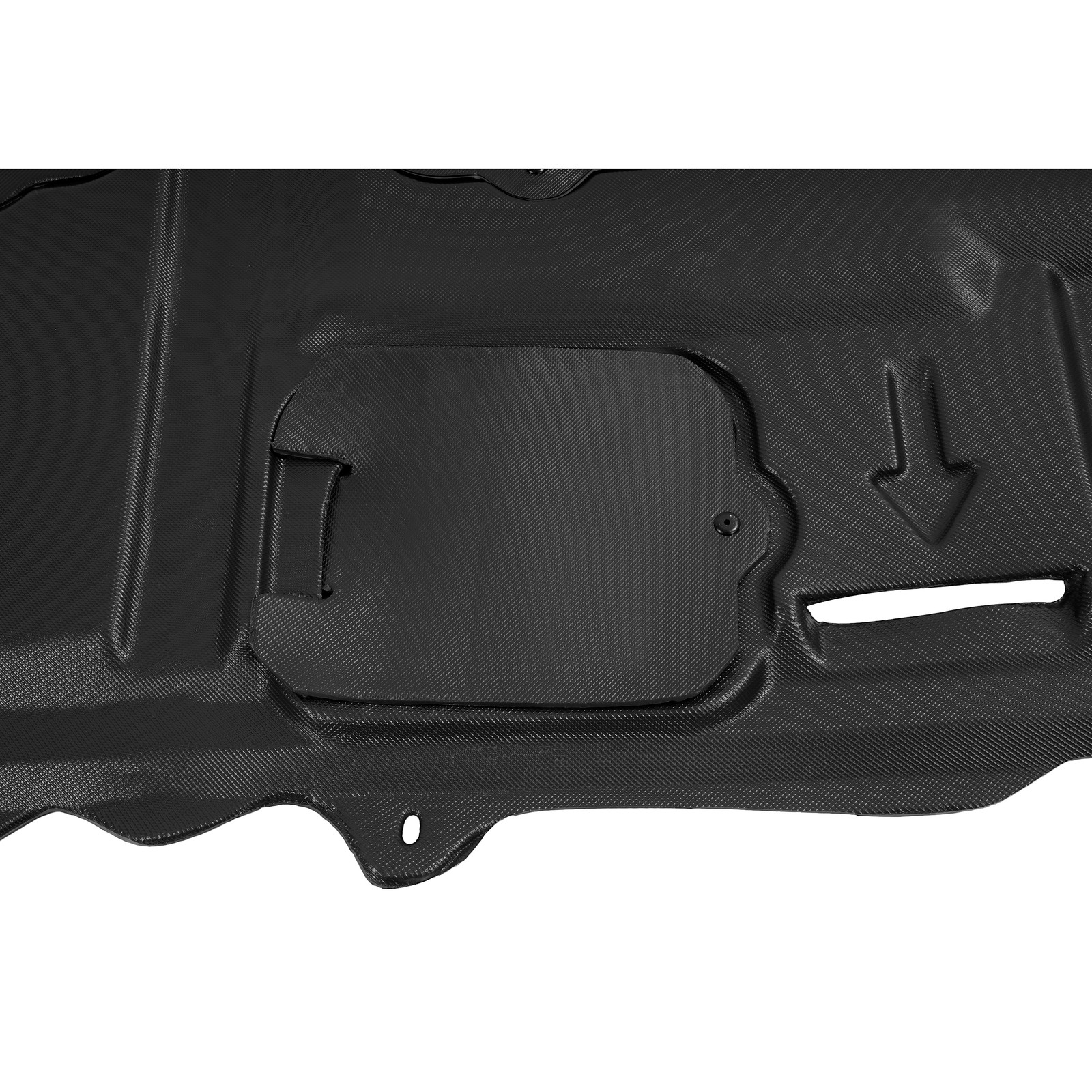 Lower Guards Engine Splash Shield For Ford Focus 2012-2018 Chassis Armor Black