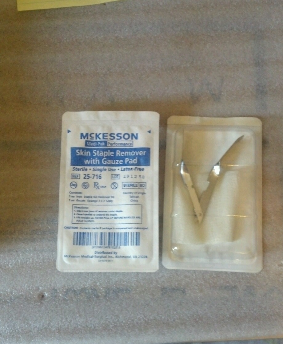 MCKESSON STAPLE REMOVER  25-716 set of two