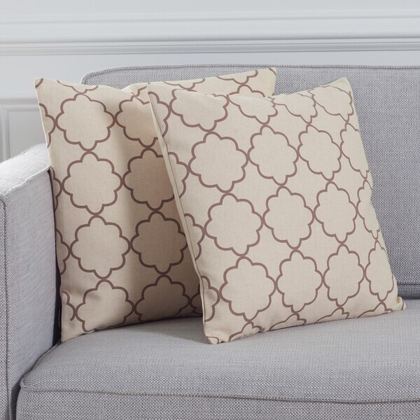Safavieh Sophie Pillow, Reduced Price 2172719091 PIL933A-1818-SET2