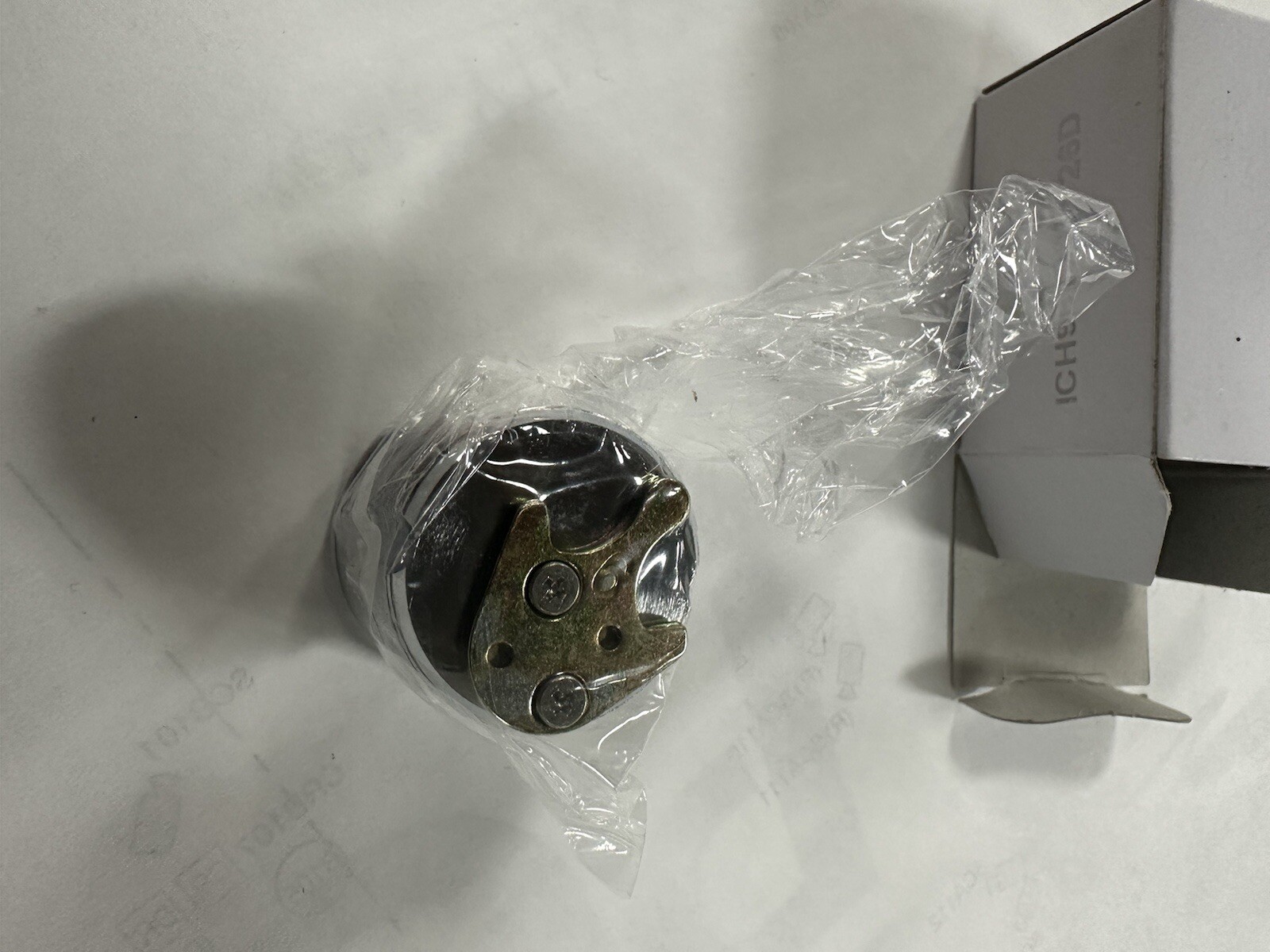 Mortise IC Core Cylinder with Removable Cam, 26d Finish Polished Chrome