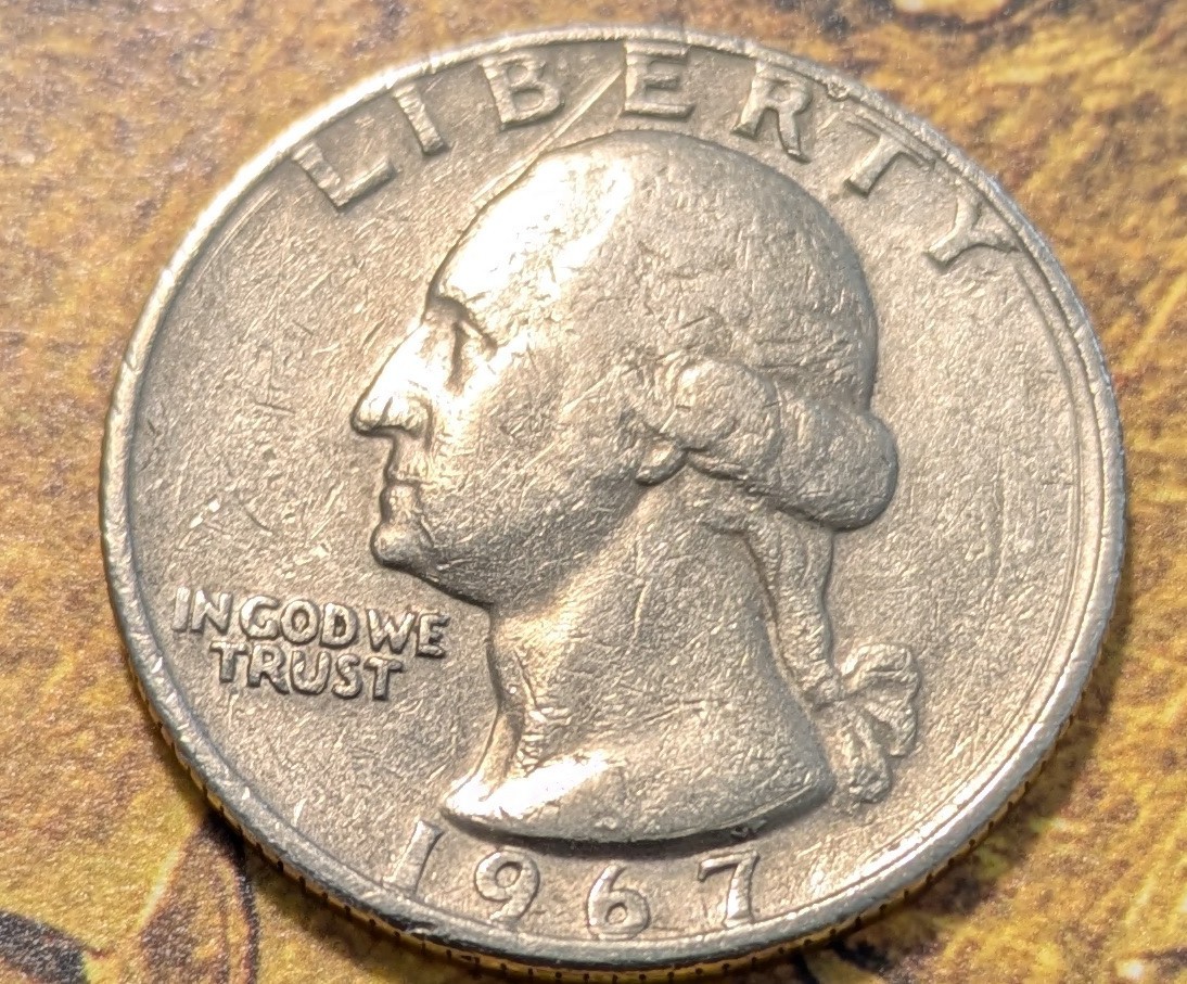 1967 Washington QTR NMM-Strong DDO!!!! Ungraded Rare Find!!! Must Have!!!