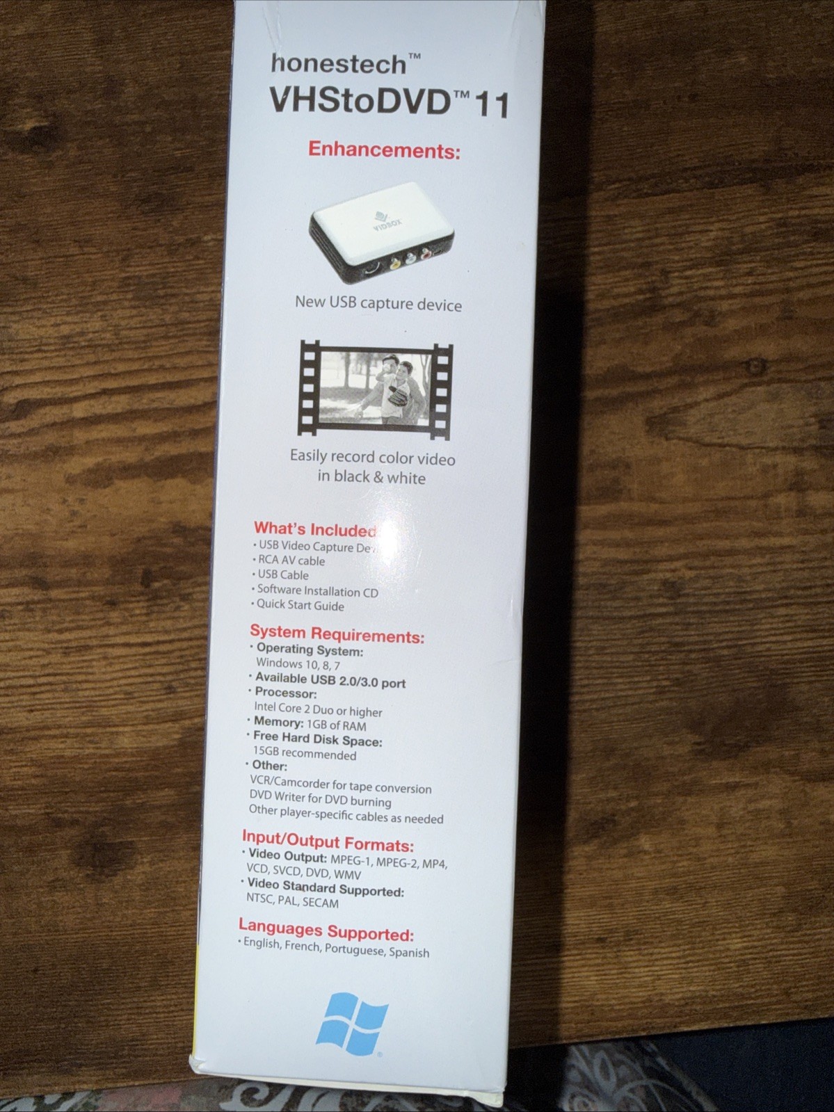 Honestech VHS to DVD 11 VDD11H Video Editing & Conversion Software