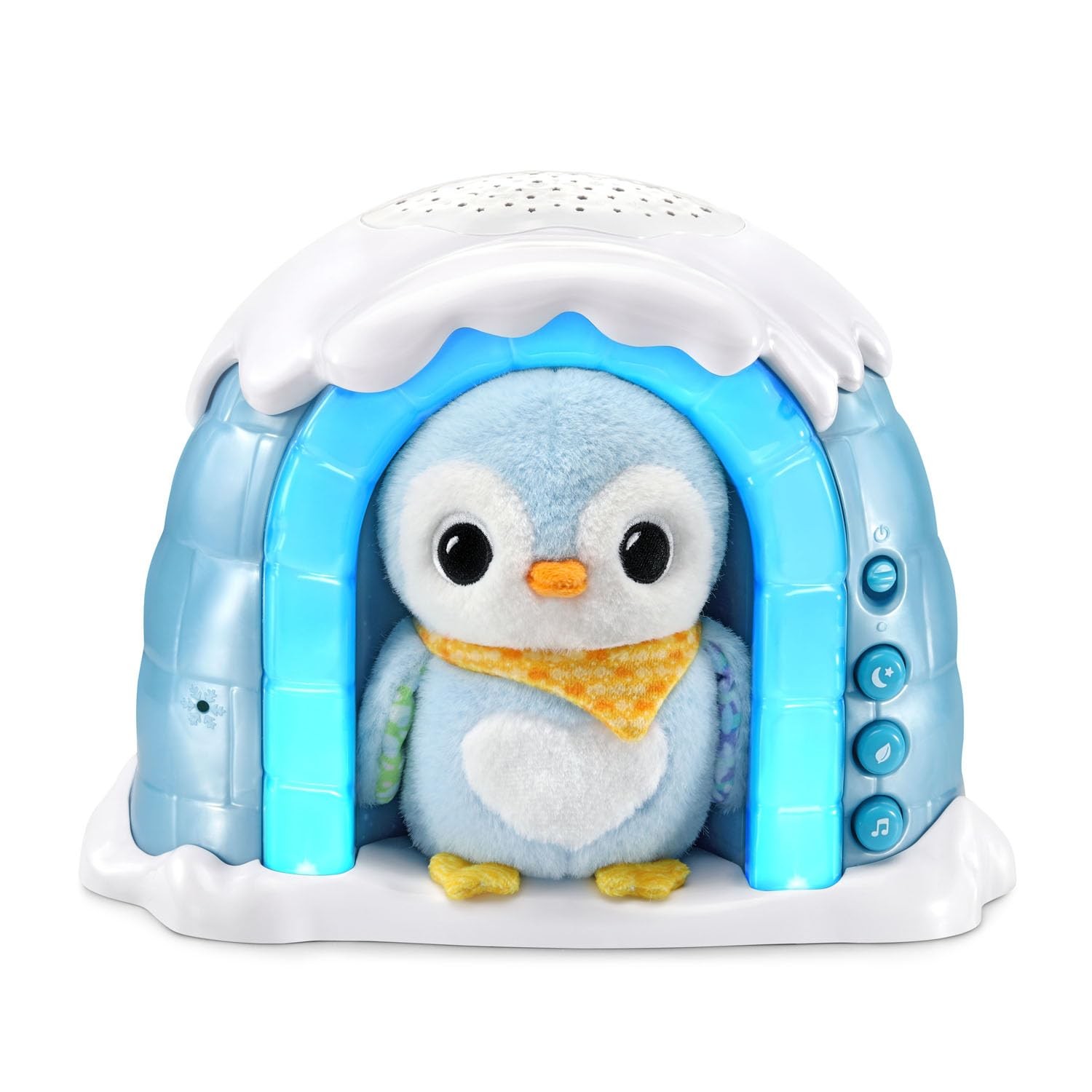 Multicolor Penguin Igloo with Lullabies Night Light and Cry Sensor Toy
