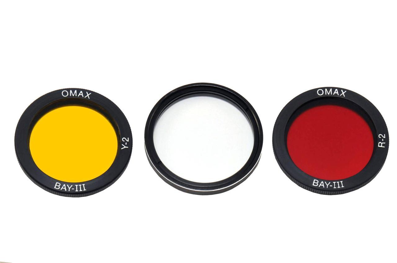 Rolleiflex Rolleicord Rollei TLR Bayonet-III Bay 3 Filter Clear Yellow Red NEW