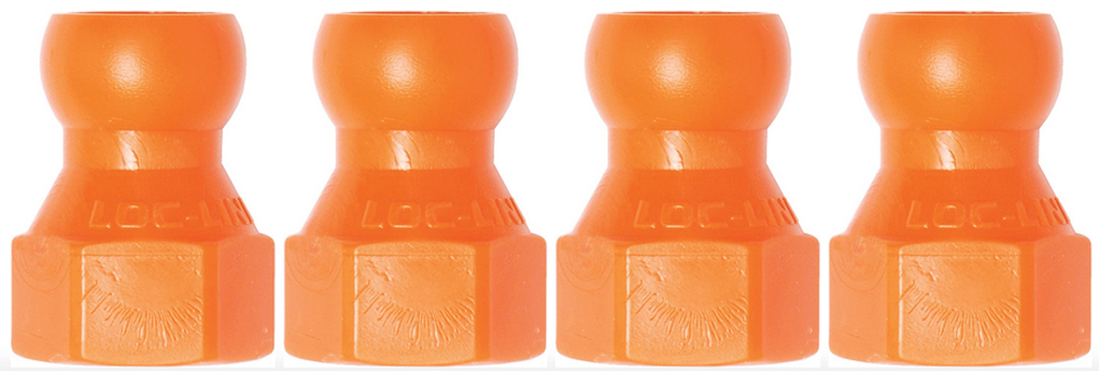 1/4" Loc-Line - 1/4" SAE Flare Nut Adapters 4pcs Loc-Line USA #41414