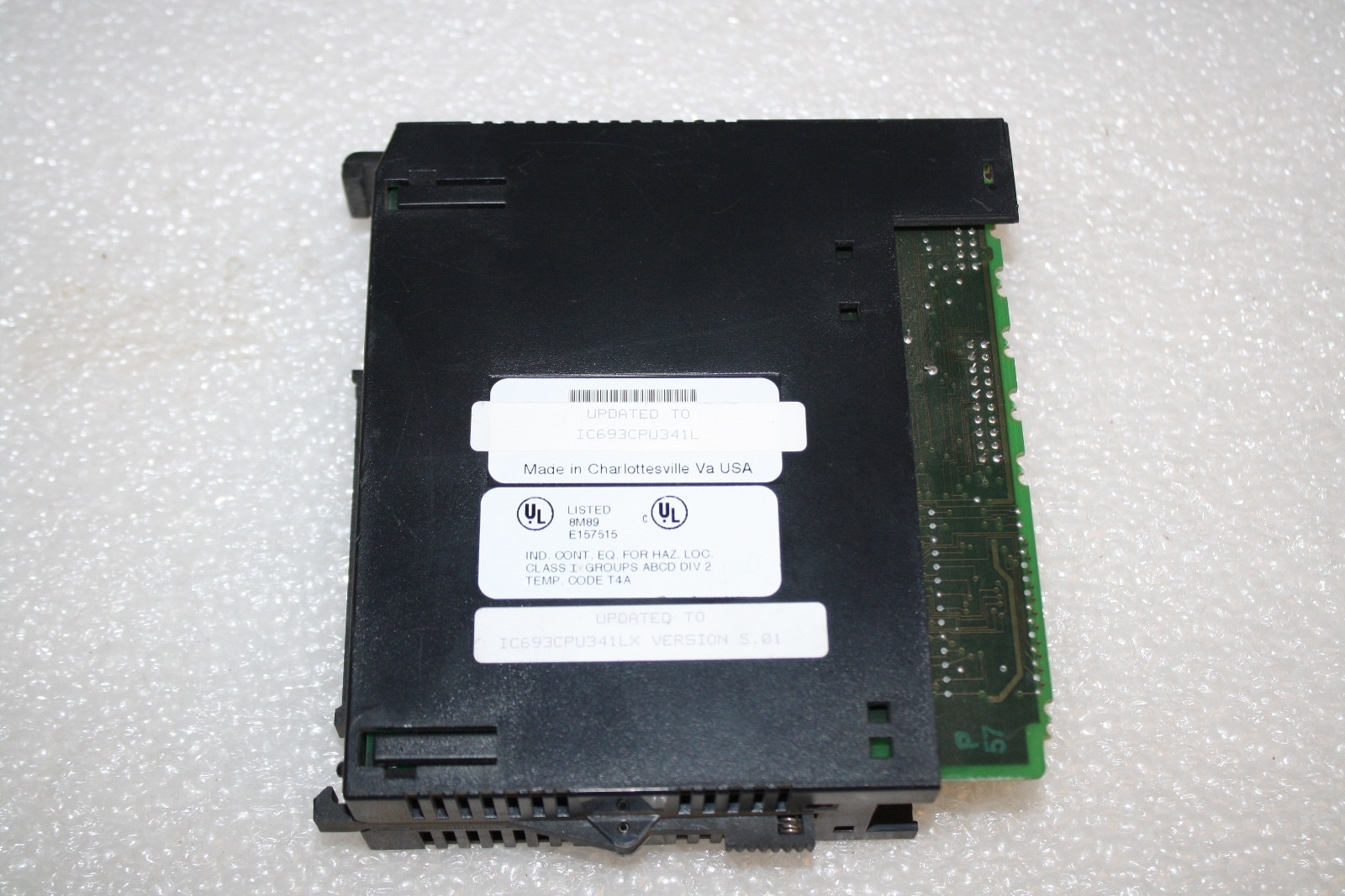 GE Fanuc IC693CPU341L CPU Module Controller IC693CPU341