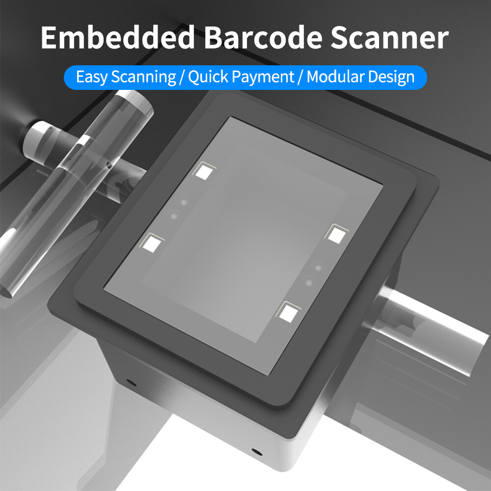Embedded Barcode Scanner Self-Induction 1D/2D/QR Bar Code Reader Module F7C1