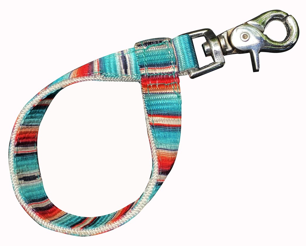 Showman Nylon Serape Print Tie Down Keeper
