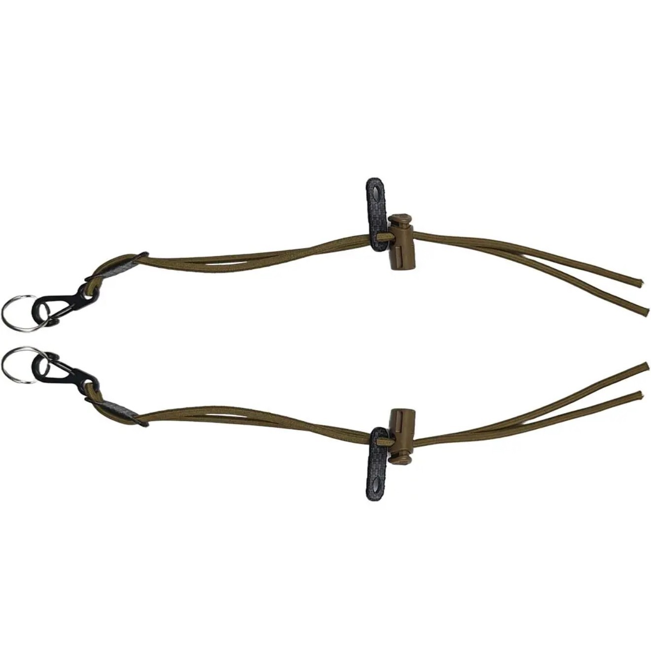 Adjustable Helmet Rail Bungee Set (2 pcs)