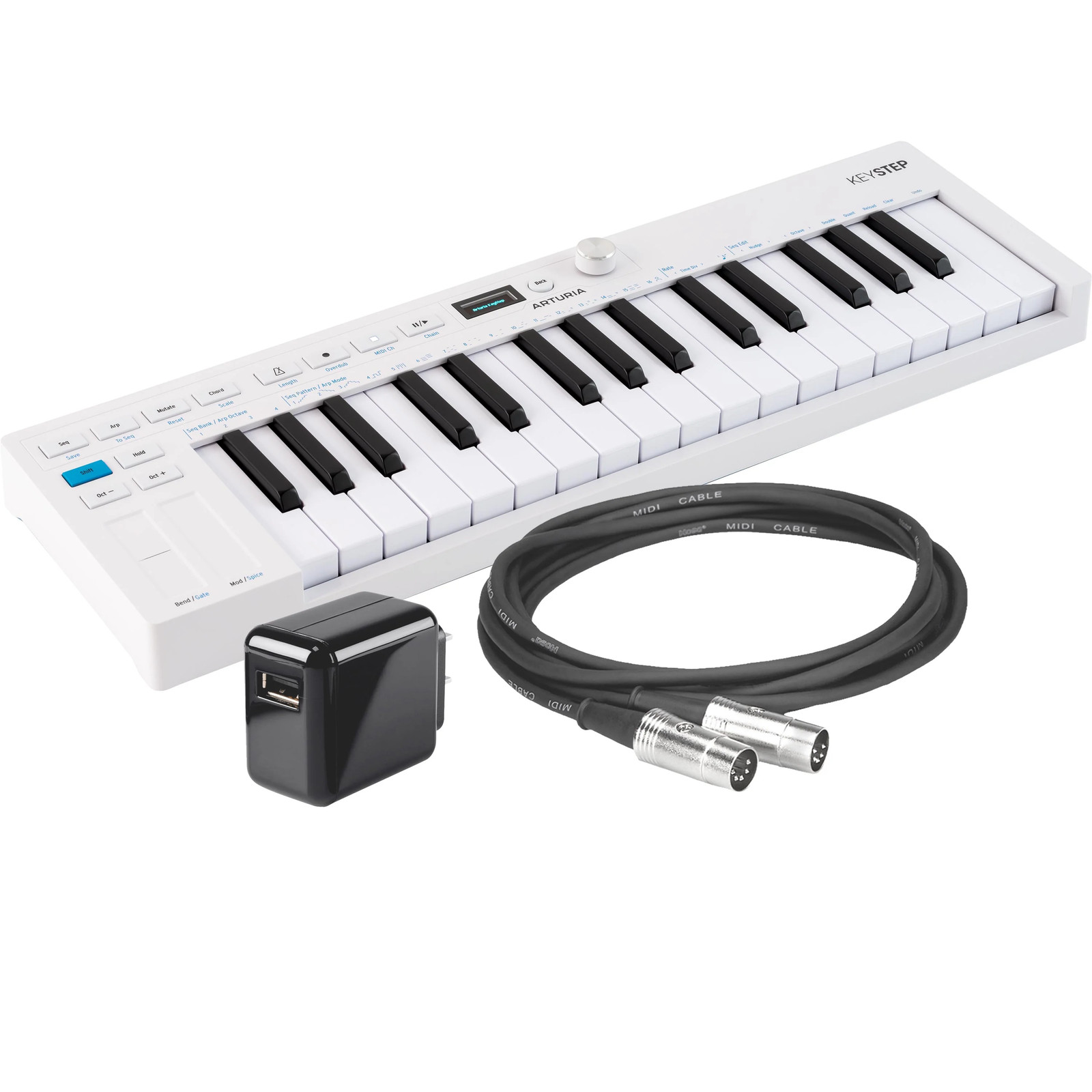Arturia KeyStep Mk2 Controller and Sequencer POWER & CABLE KIT