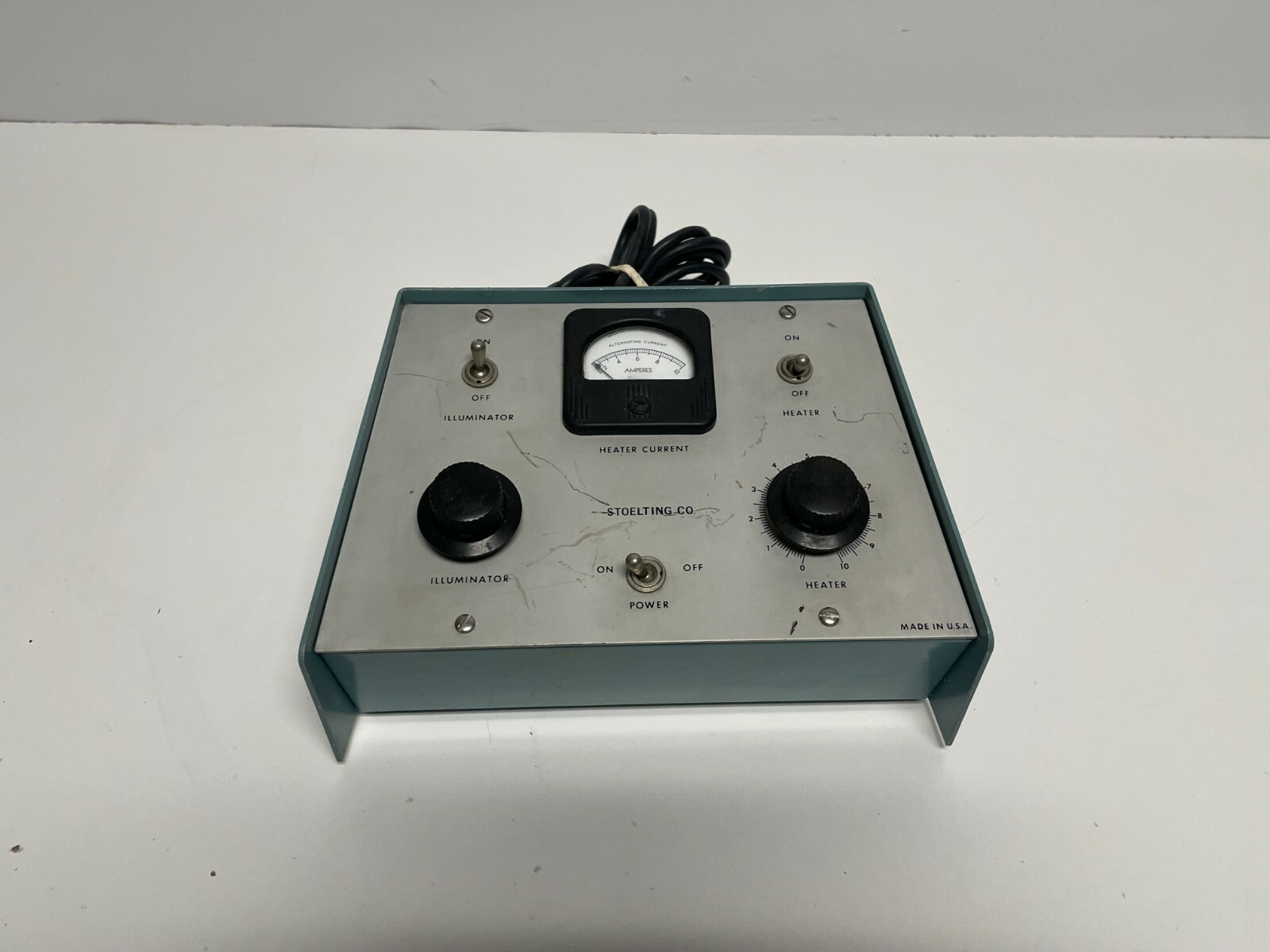 F9:  Stoelting Heater / Illuminator  - Read Condition