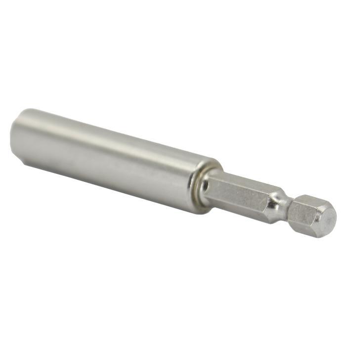 6 STAINLESS MAGNETIC BIT HOLDER WITH RING