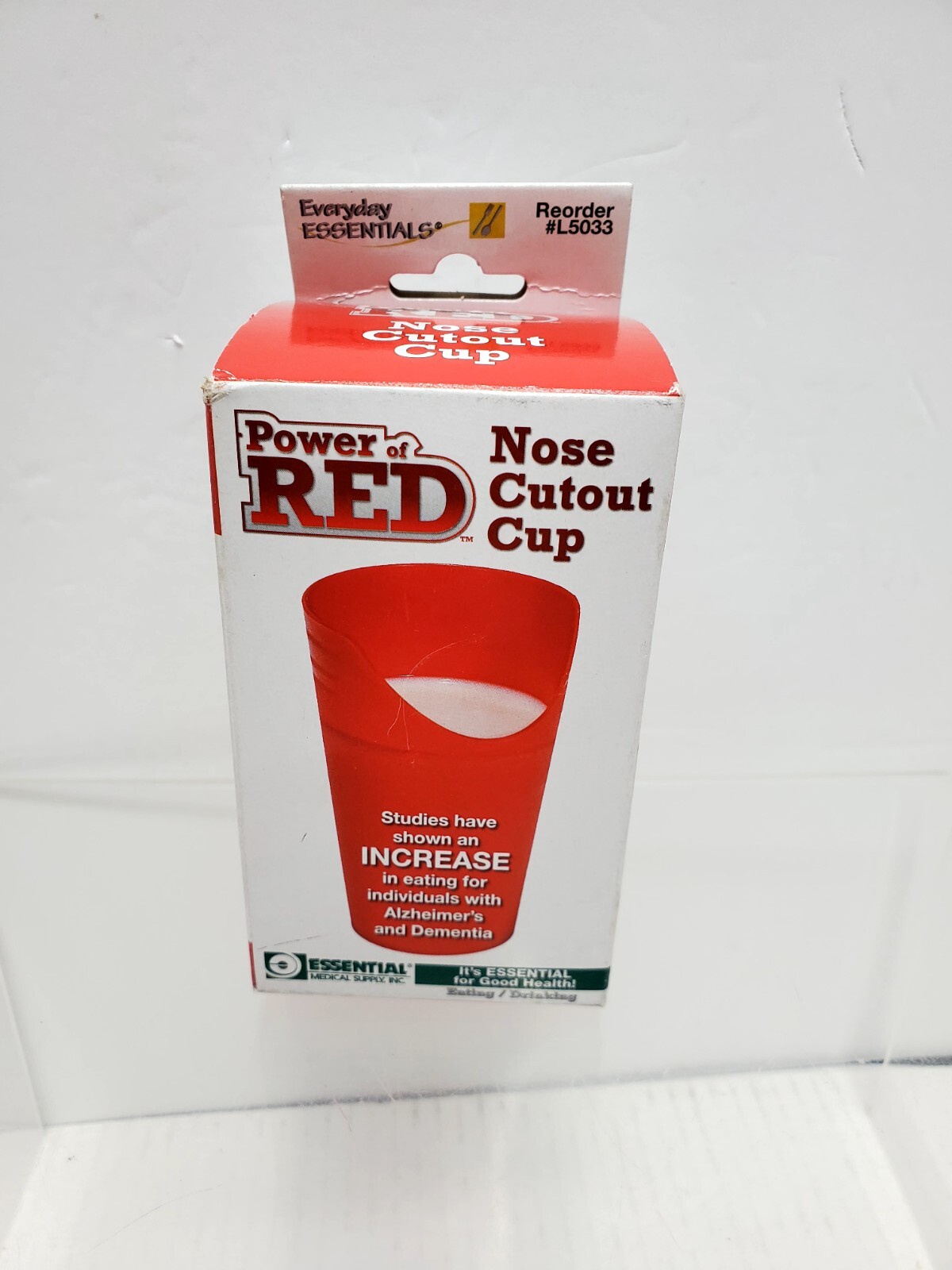 Power of Red Nose Cutout Cup Everyday Essentials helps Alzheimer's Dementia